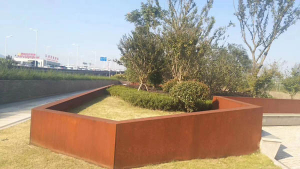 西安耐候钢挡土墙